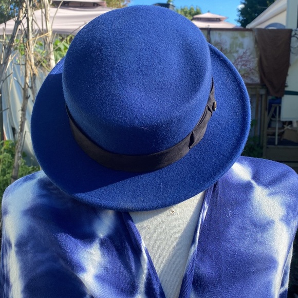 🤗331-UR BLUE-tiful 💙The Trip Felt Hat - Picture 3 of 9
